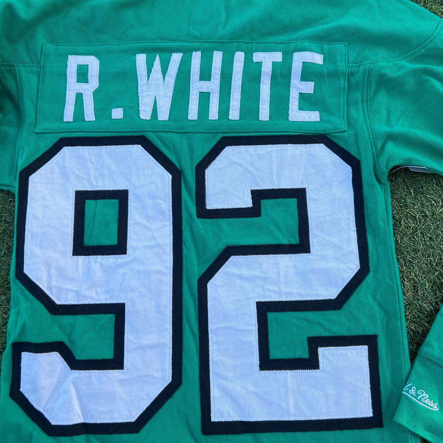 Mitchell & Ness Philadelphia Eagles Reggie White #92 Long Sleeve Shirt: Size XS