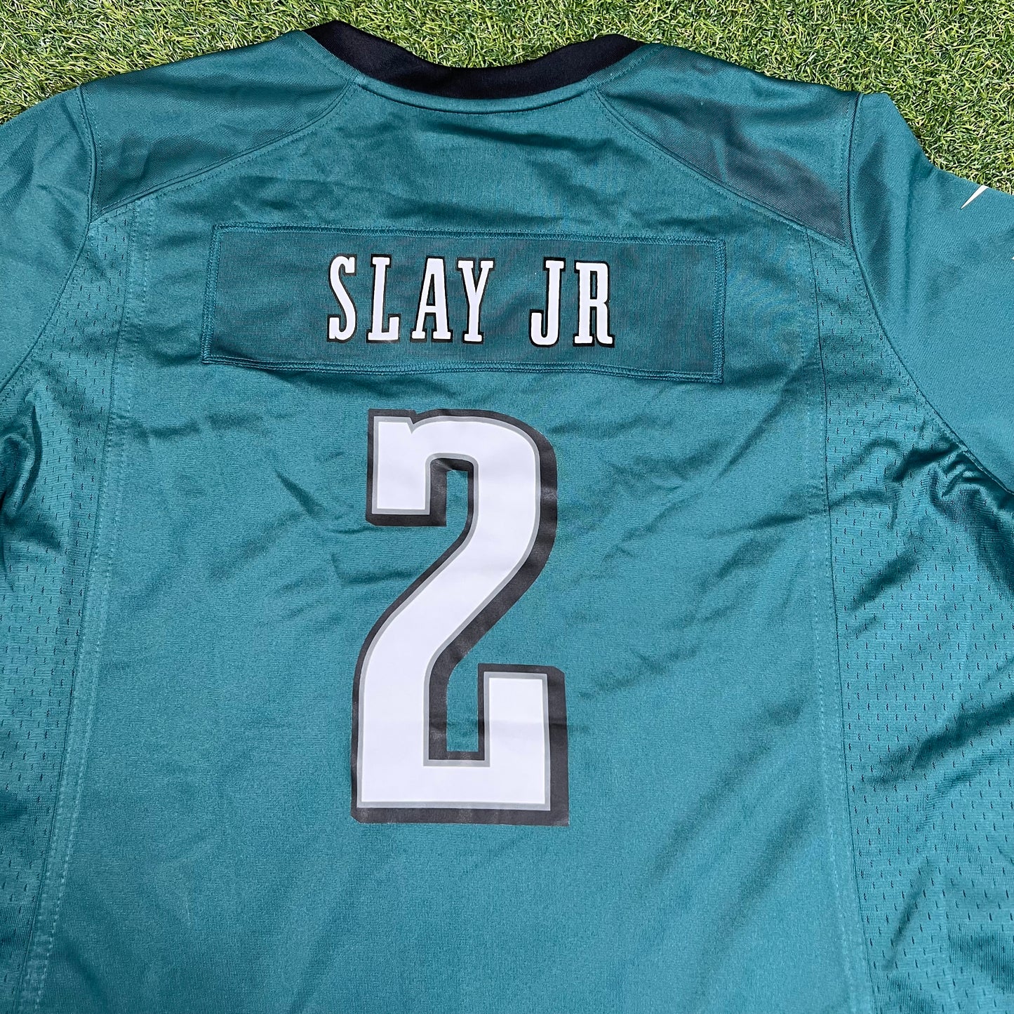 NWOT Philadelphia Eagles Darius Slay Jr Youth Midnight Green Jersey