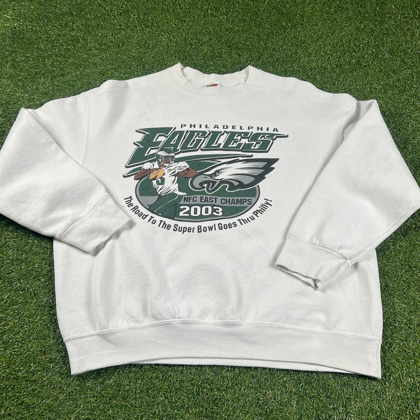 2003 Philadelphia Eagle Jerzees NFC East Champions: Size XL