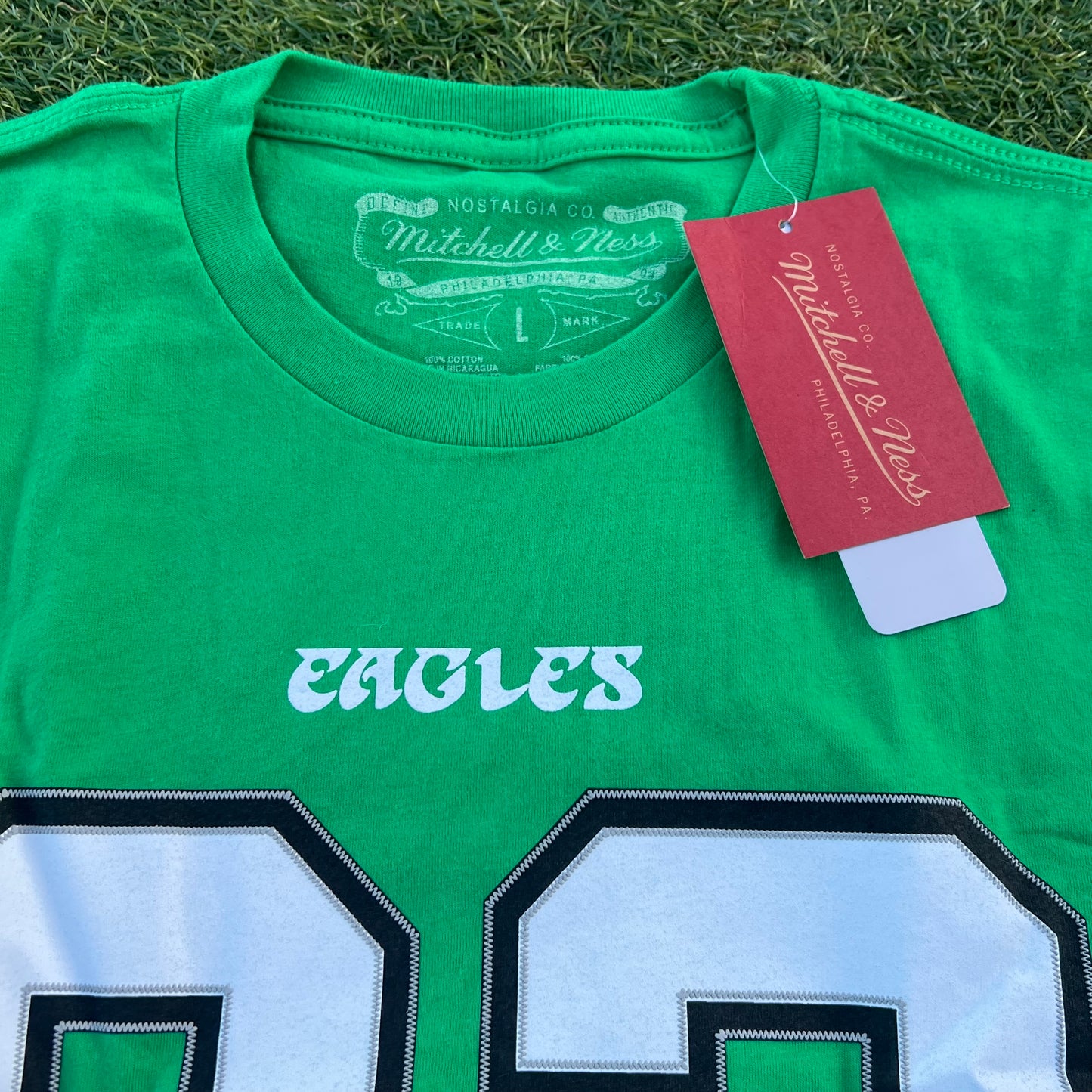 Philadelphia Eagles Mitchell & Ness Reggie White T-shirt: Size Large