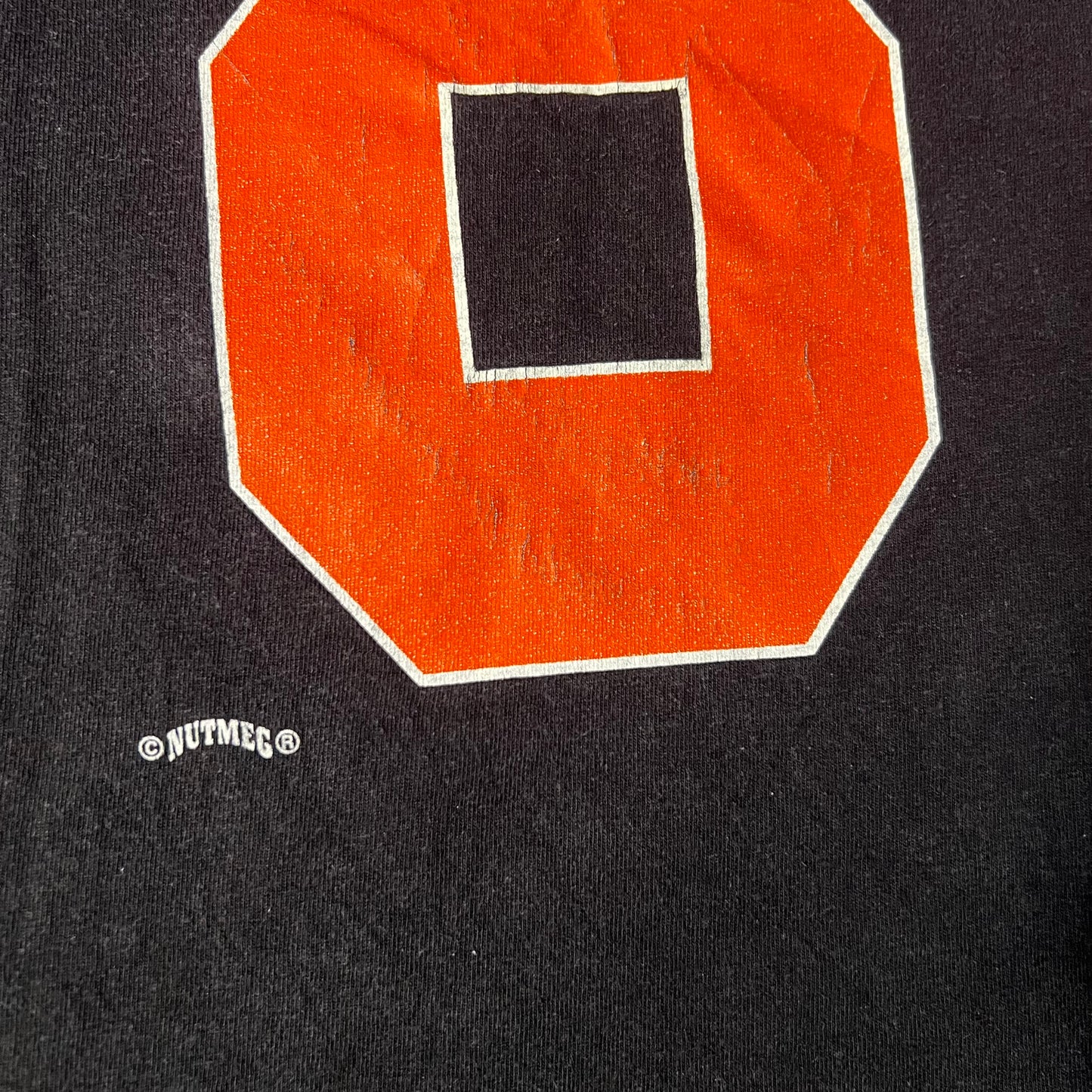 Vintage Philadelphia Flyers Nutmeg Mill “Lindros” T-shirt: Size XL