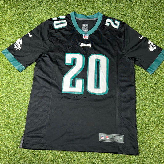 NWOT Brian Dawkins Philadelphia Eagles Nike Alternate Game Jersey - Black: Size M