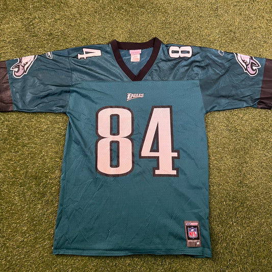 2000s Philadelphia Eagles Freddie Mitchell Reebok Jersey: Size Medium