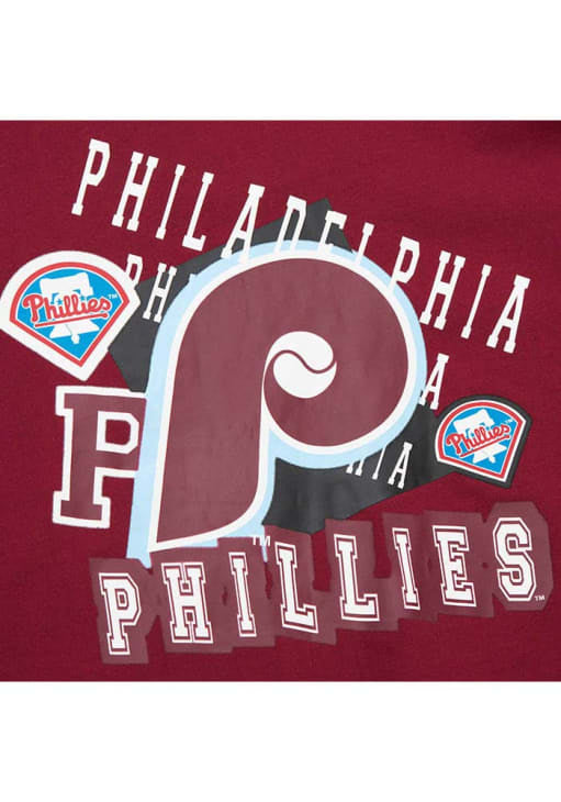 PHILADELPHIA PHILLIES WOMENS BOXY SHORT SLEEVE T-SHIRT: Size XL