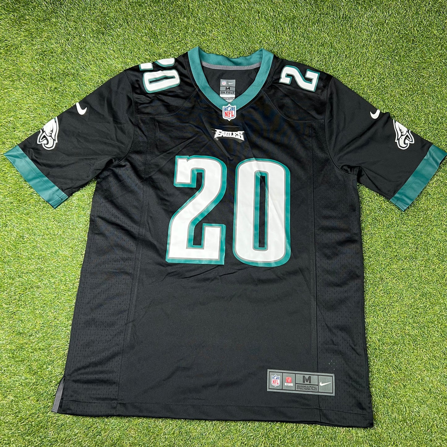 NWOT Brian Dawkins Philadelphia Eagles Nike Alternate Game Jersey - Black: Size M