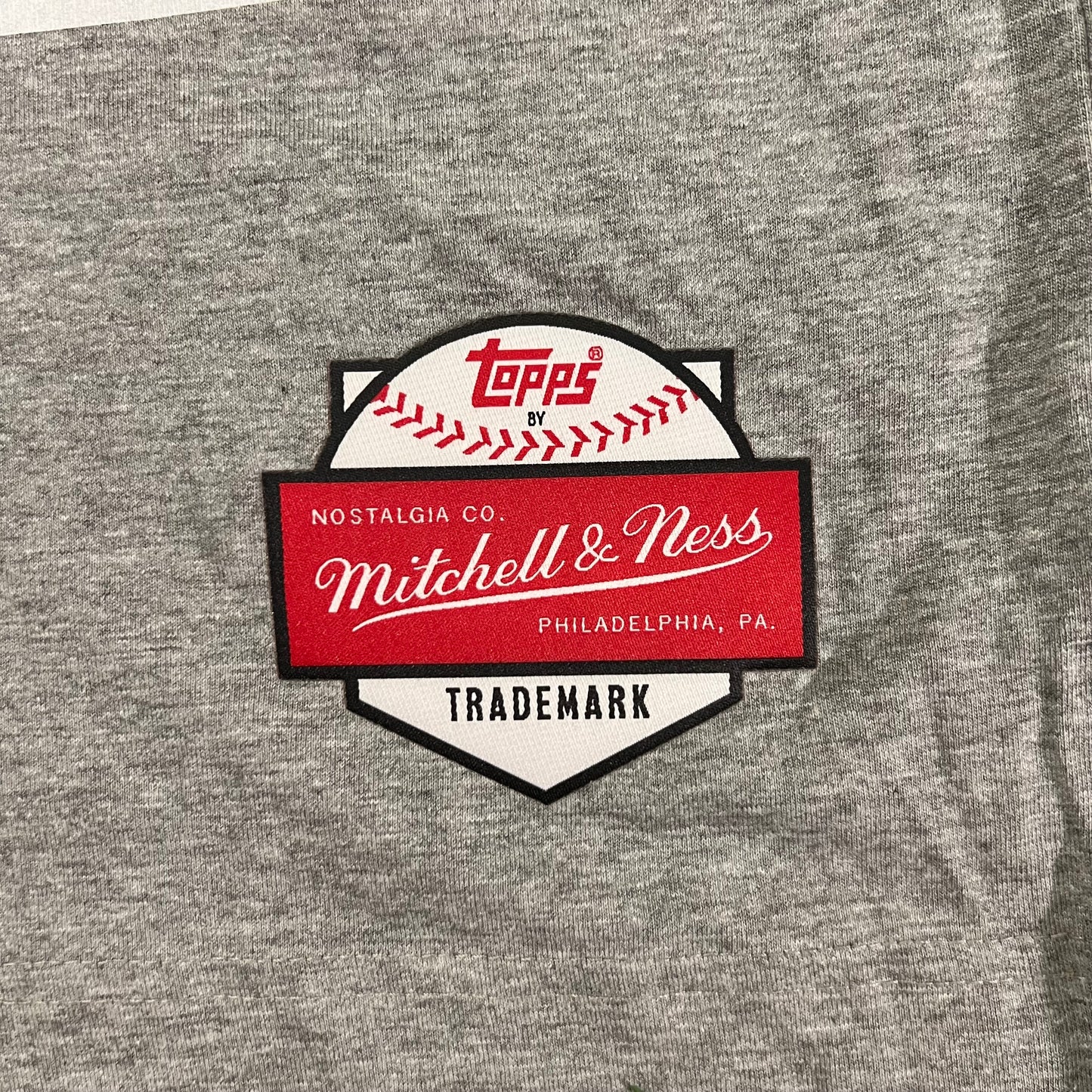 New Mitchell & Ness Roy Halladay Topps Trademark T-shirt: Size S