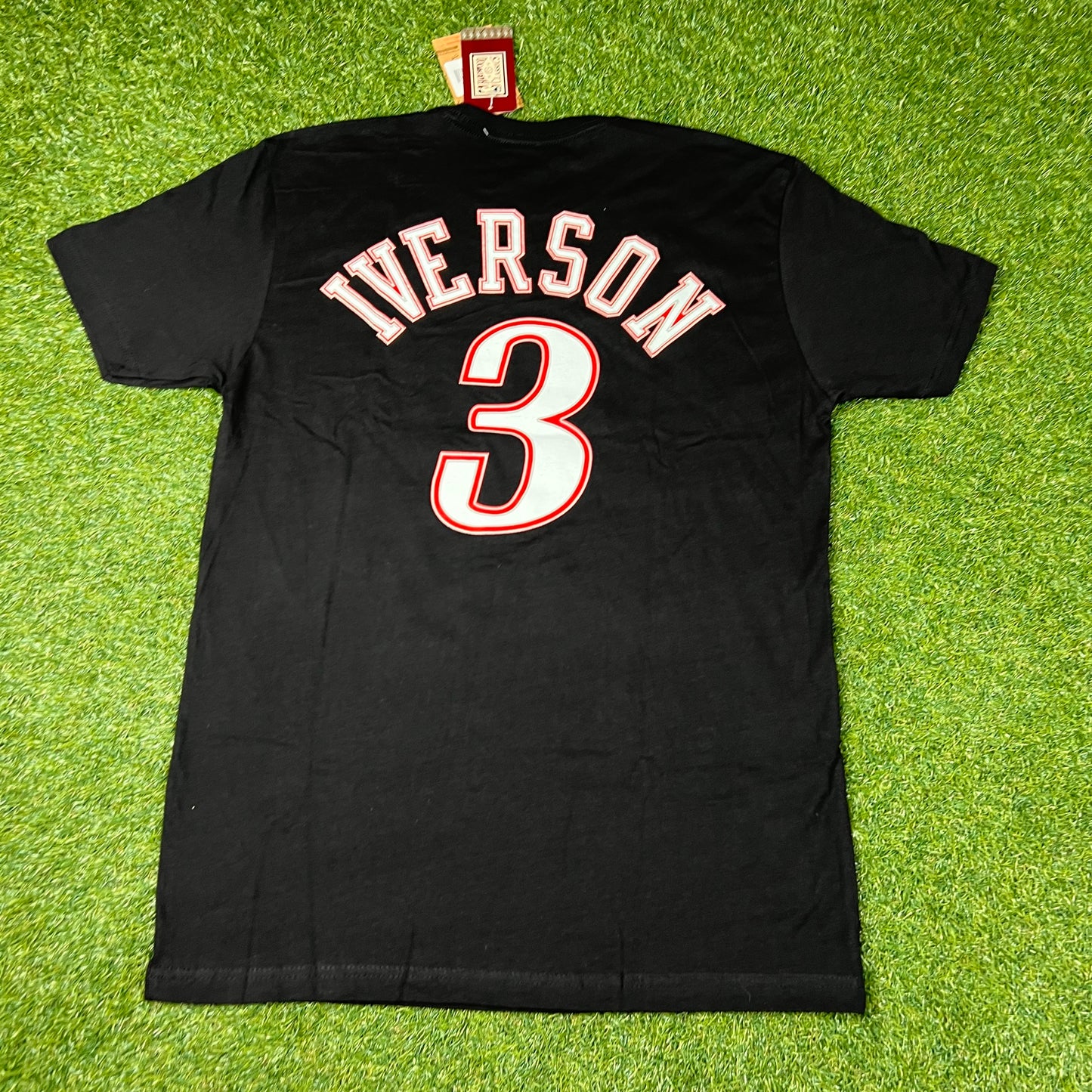 Mitchell & Ness Philadelphia 76ers Allen Iverson T-Shirt Mens NBA Medium