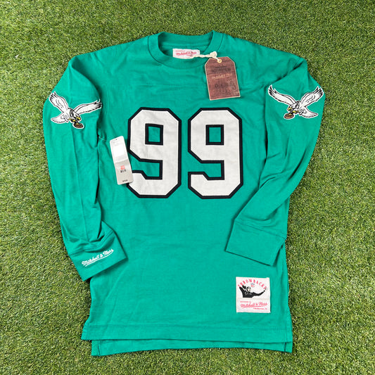 Philadelphia Eagles Mitchell & Ness Jerome Brown Long Sleeve: Size Small