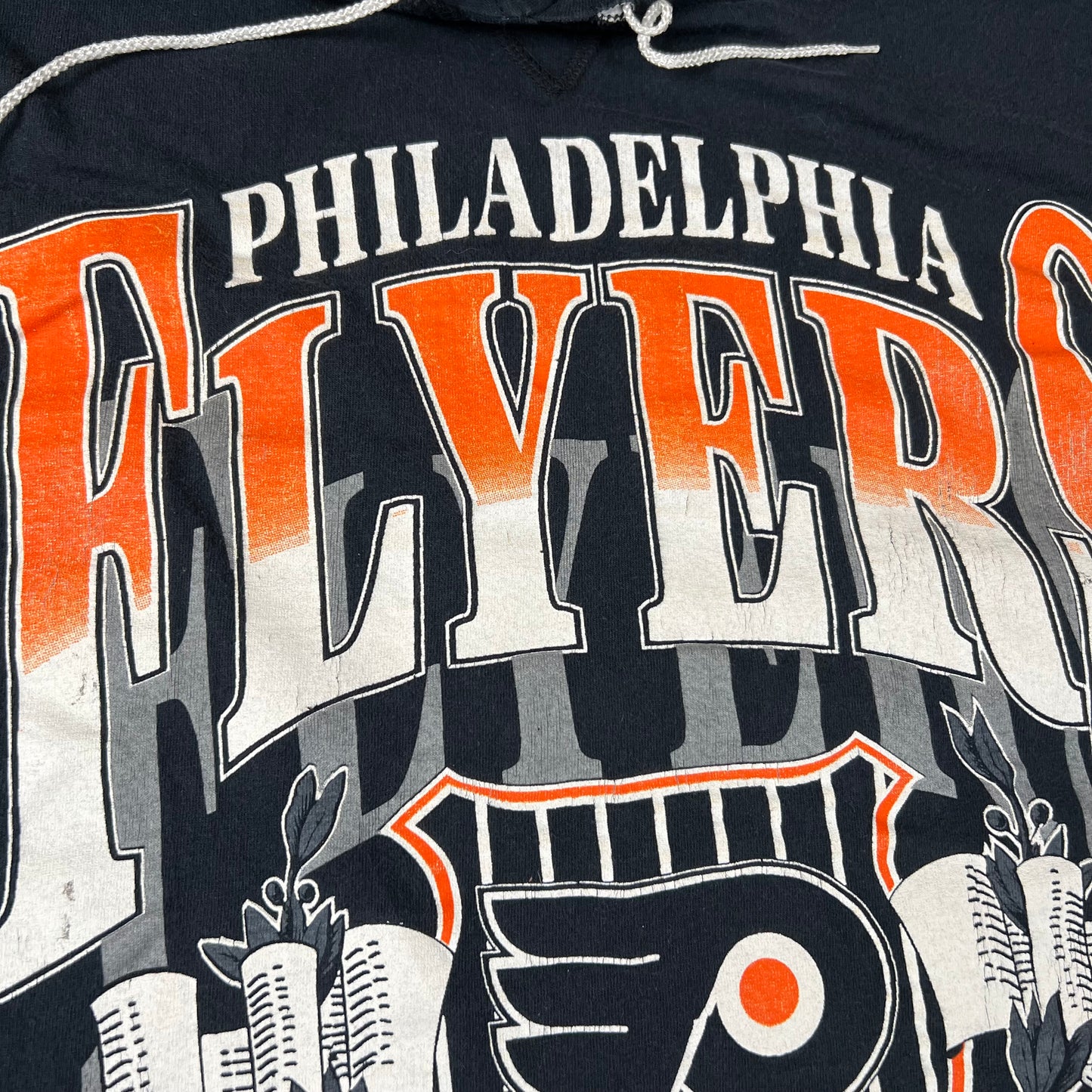 1991 Philadelphia Flyers Artex Light Hoodie: Size XL