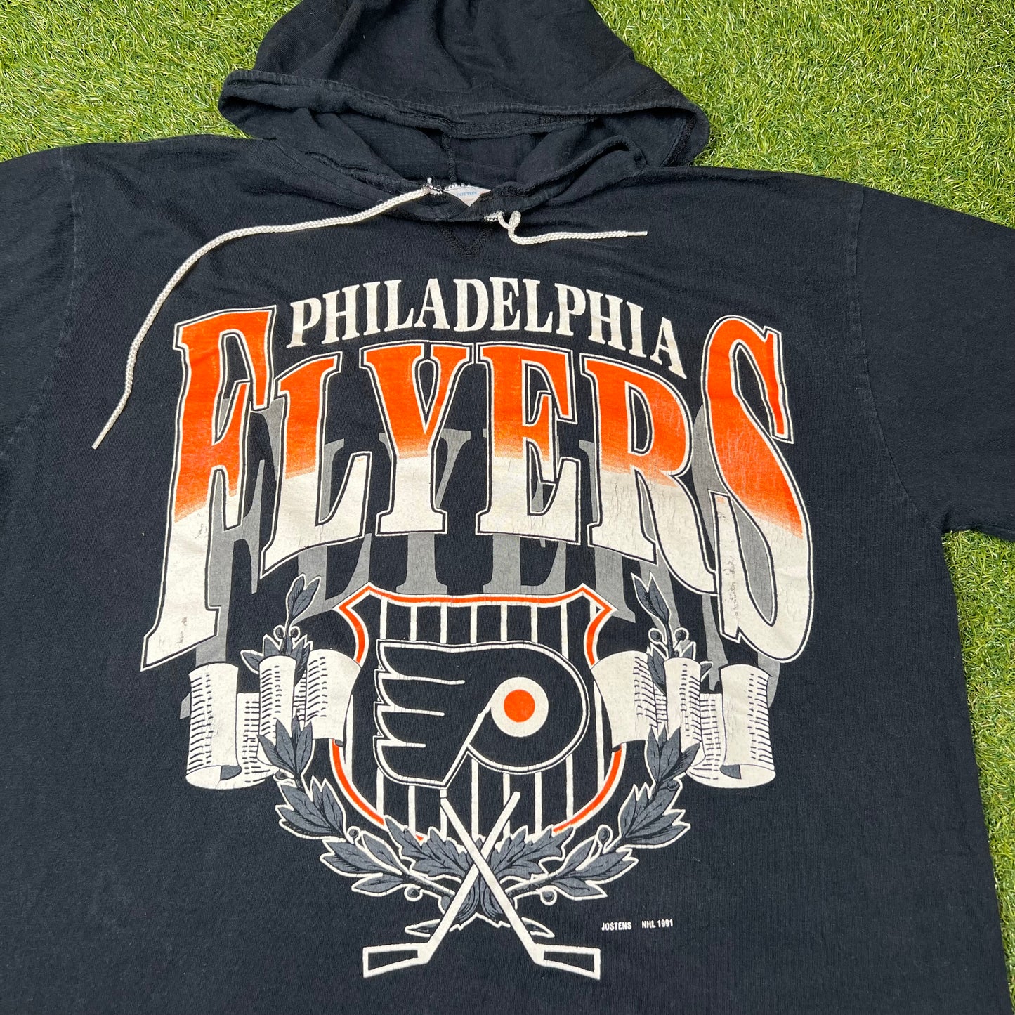 1991 Philadelphia Flyers Artex Light Hoodie: Size XL