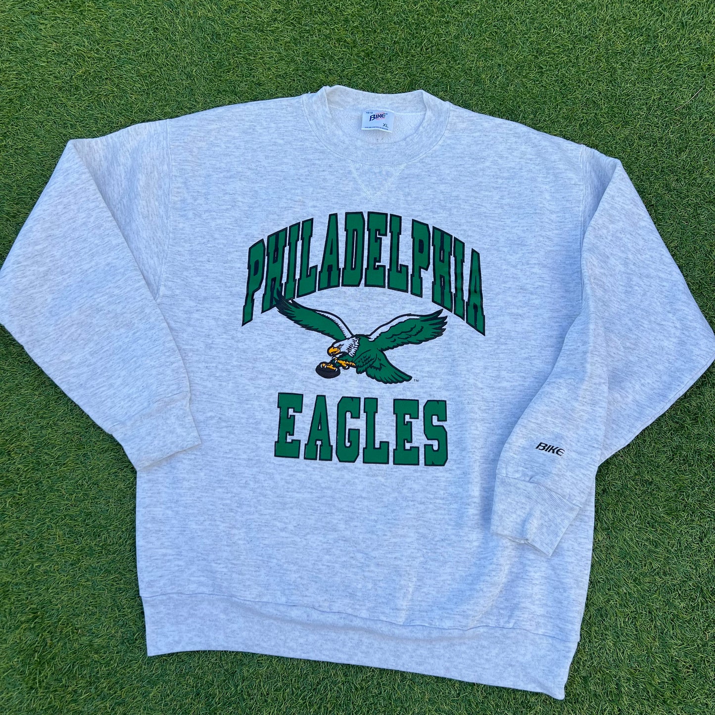 Vintage Philadelphia Eagles BIKE Crewneck: Size XL