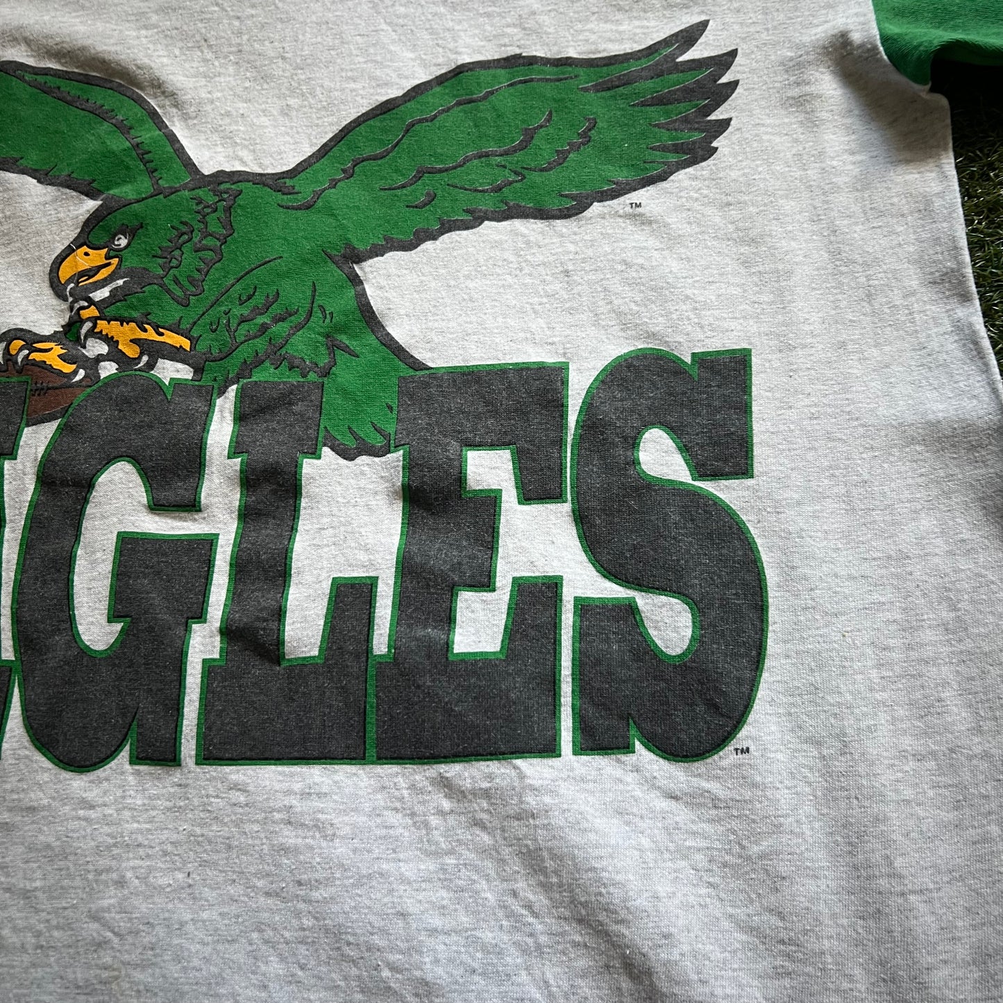 1993 Philadelphia Eagles “The Game” Light Hoodie: Size M