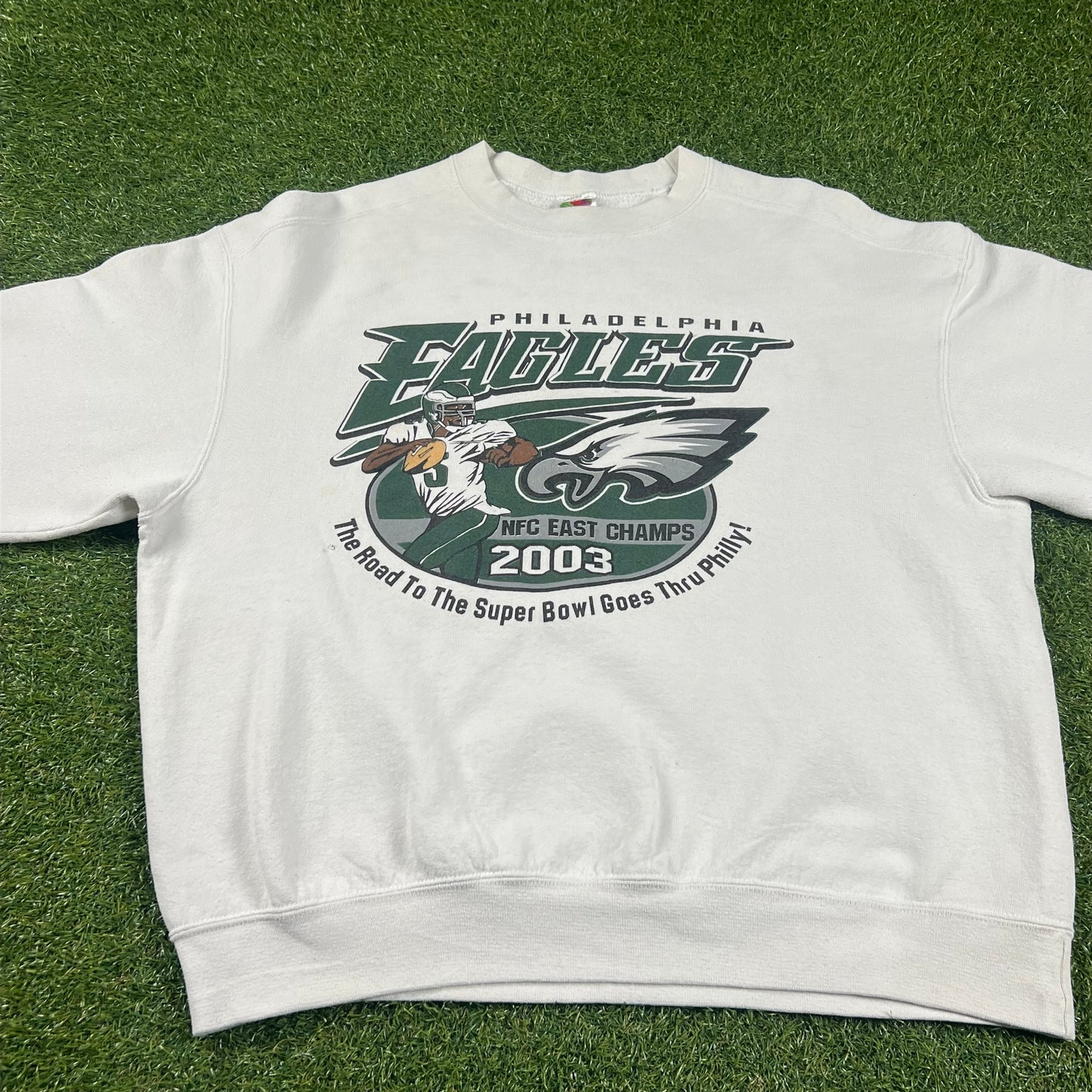 2003 Philadelphia Eagle Jerzees NFC East Champions: Size XL