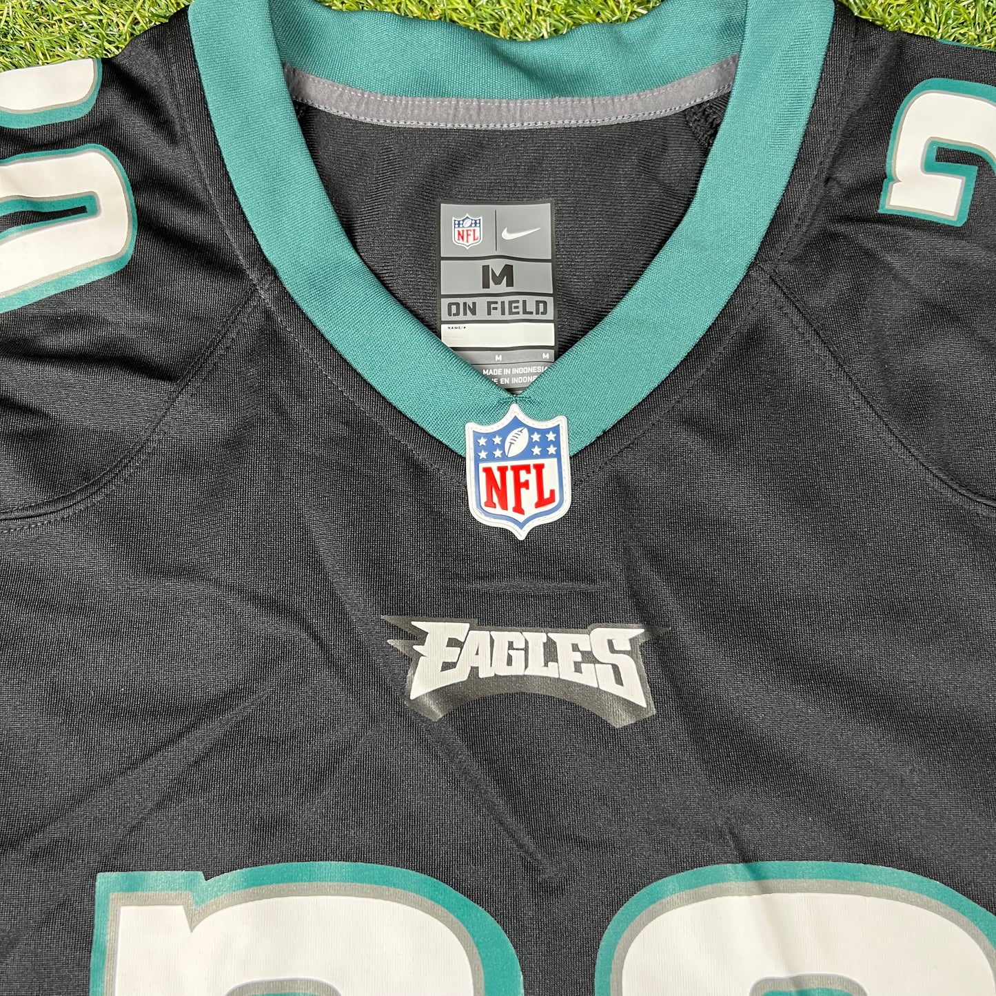 NWOT Brian Dawkins Philadelphia Eagles Nike Alternate Game Jersey - Black: Size M