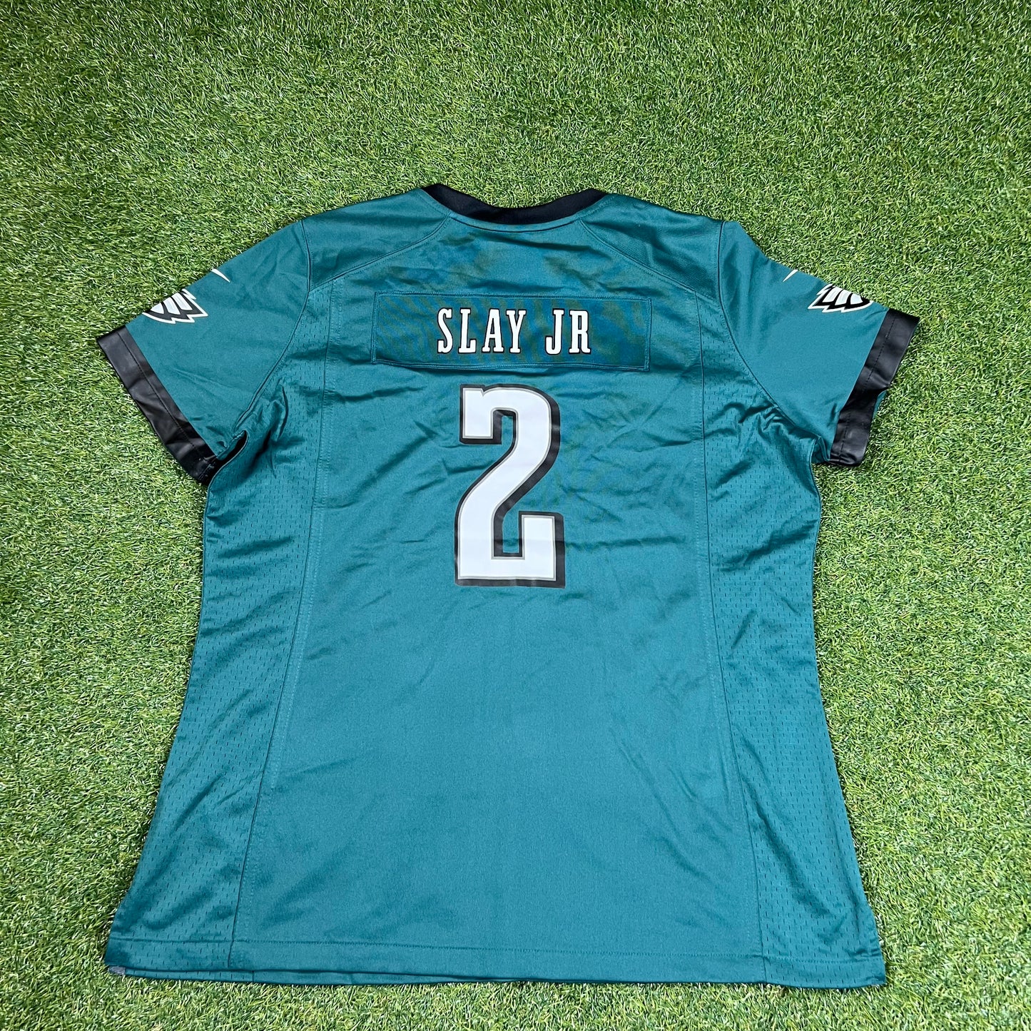 NWOT Philadelphia Eagles Darius Slay Jr Youth Midnight Green Jersey