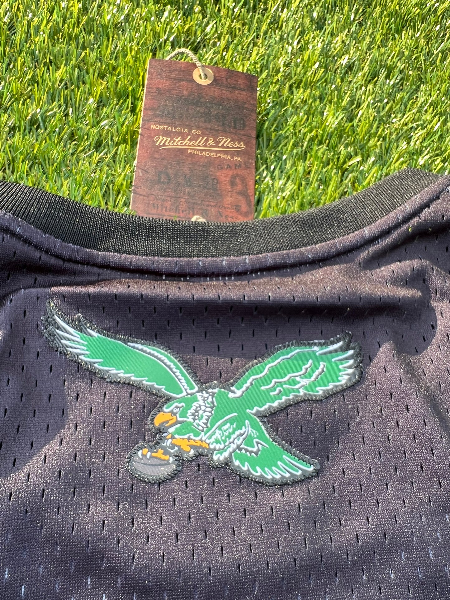 Philadelphia Eagles Mitchell & Ness Vintage Logo Tank: Size XL