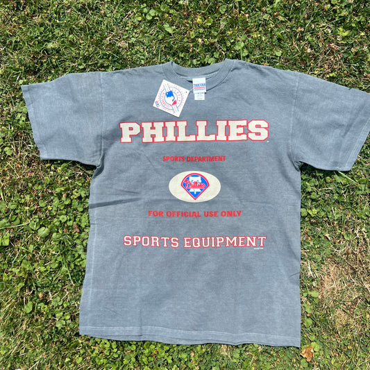 Deadstock 1990s Philadelphia Phillies True-Fan Sports T-shirt: Size Large